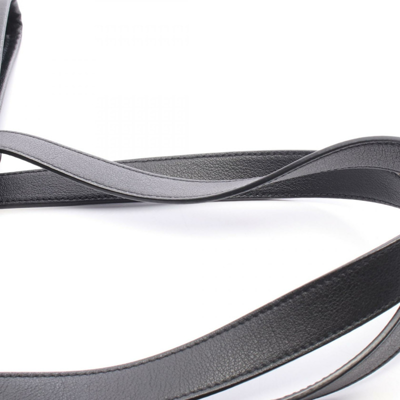 SAINT LAURENT PARIS 肩背手提包 460116 黑色皮革 二手 女士-4