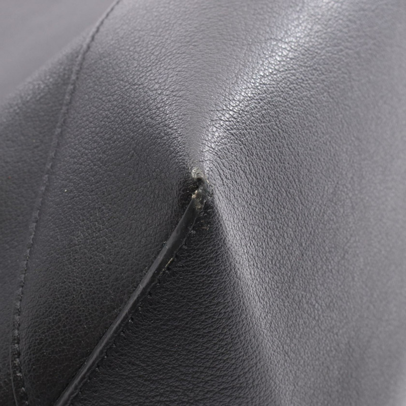 SAINT LAURENT PARIS 肩背手提包 460116 黑色皮革 二手 女士-5