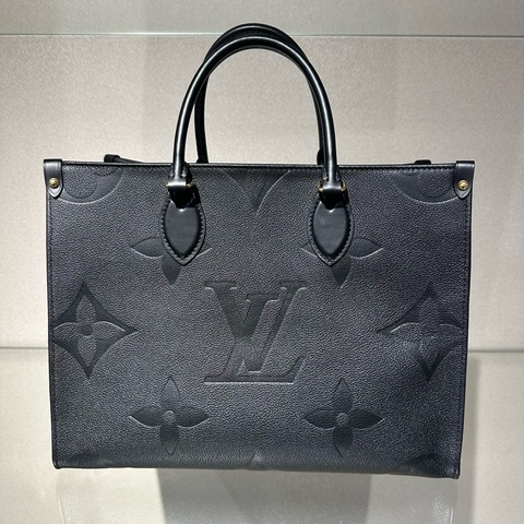 LOUIS VUITTON ONTHEGO 老花压丛林包 单肩手提包