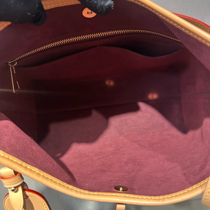 LOUIS VUITTON Carryall PM 经典老花满印购物袋 子母包手提单肩包托特包-6