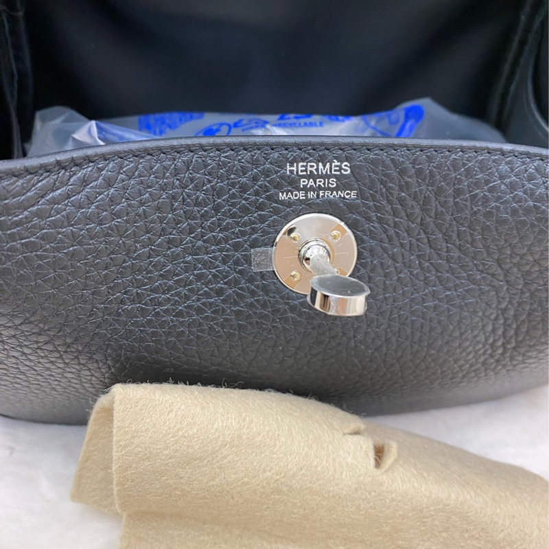 mini Lindy 黑、銀扣-6