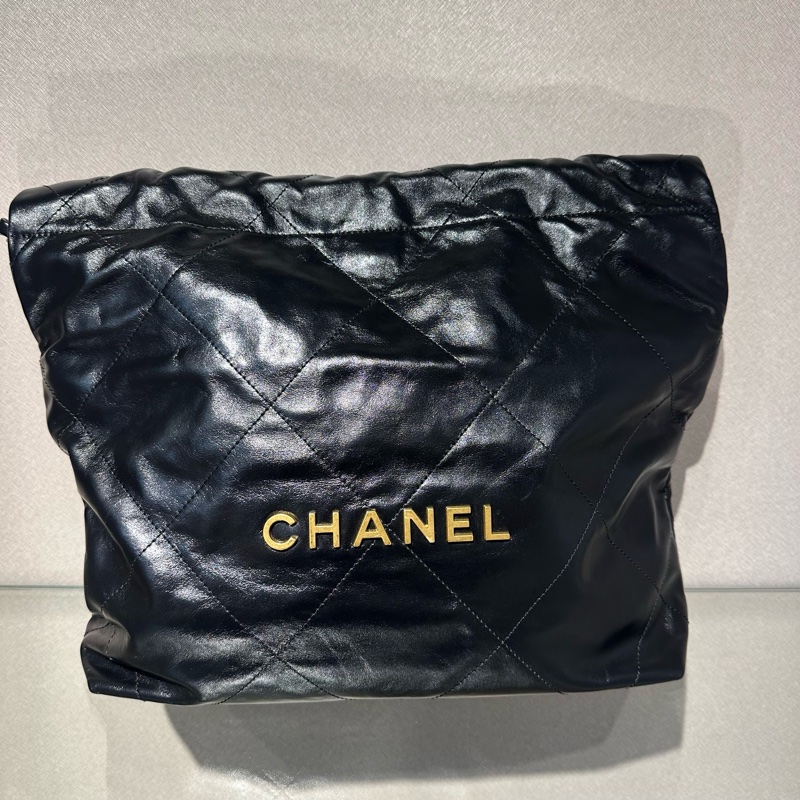 CHANEL香奈儿 22Bag 油蜡皮 托特包Tote包购物袋手提包单肩包-1