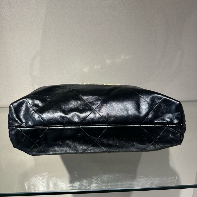 CHANEL香奈儿 22Bag 油蜡皮 托特包Tote包购物袋手提包单肩包-5