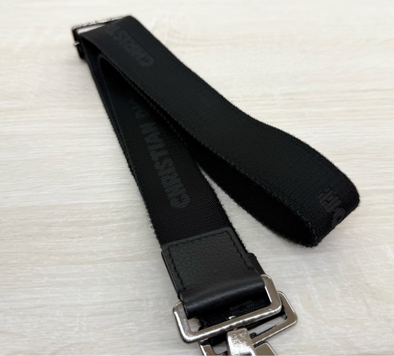 DIOR藍色緹花布銀釦Safari雙拉鏈郵差側背包1ESPO297YKY-16