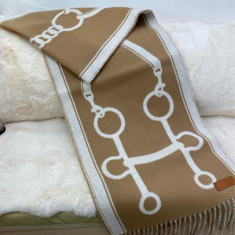 Casaque mors scarf棕色