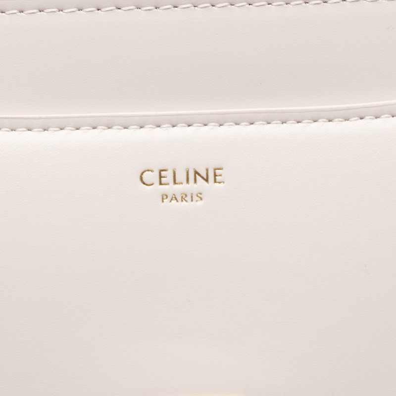 CELINE 16 Seize 小號單肩手提包 188003 粉紅色皮革 二手 女士 GHW-3