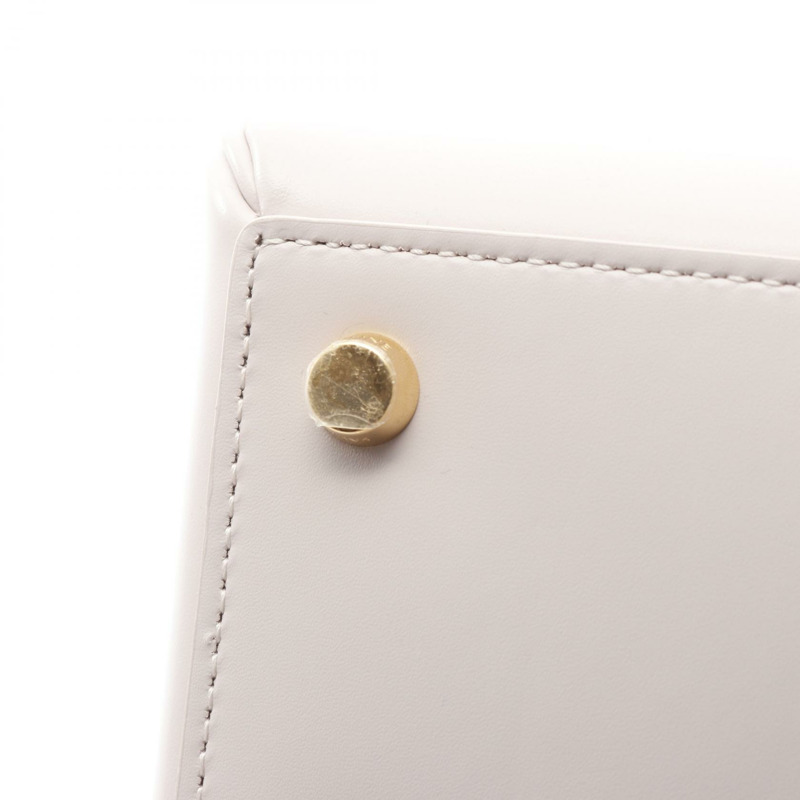 CELINE 16 Seize 小號單肩手提包 188003 粉紅色皮革 二手 女士 GHW-5