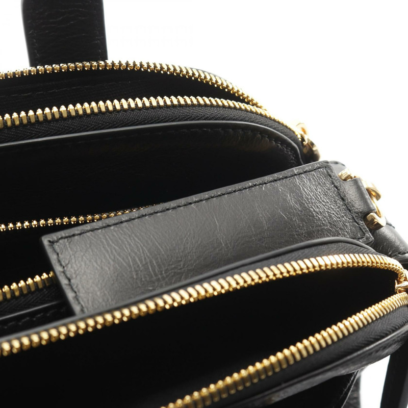 Christian Dior Grand Tour Bowling 斜背包 M6000UNQD_M900 皮革黑色-6