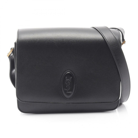 SAINT LAURENT PARIS LE61 手提斜背包/單肩包，黑色真皮，二手女款