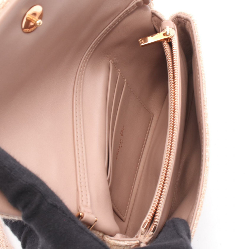 Christian Dior CARO 肩斜背包 M9241 粉紅色斜背包 二手 女士-2
