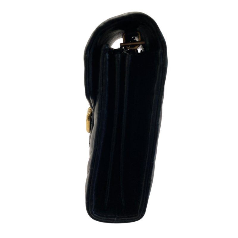 GUCCI 古馳 474575 GG Marmont Matelassé 肩背包 羊皮 黑色 金釦-2