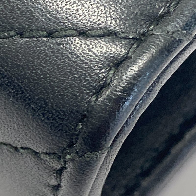 GUCCI 古馳 474575 GG Marmont Matelassé 肩背包 羊皮 黑色 金釦-11