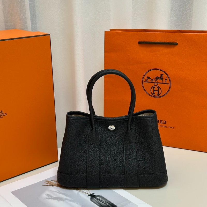 HERMES Mini garden party - 黑 K-0