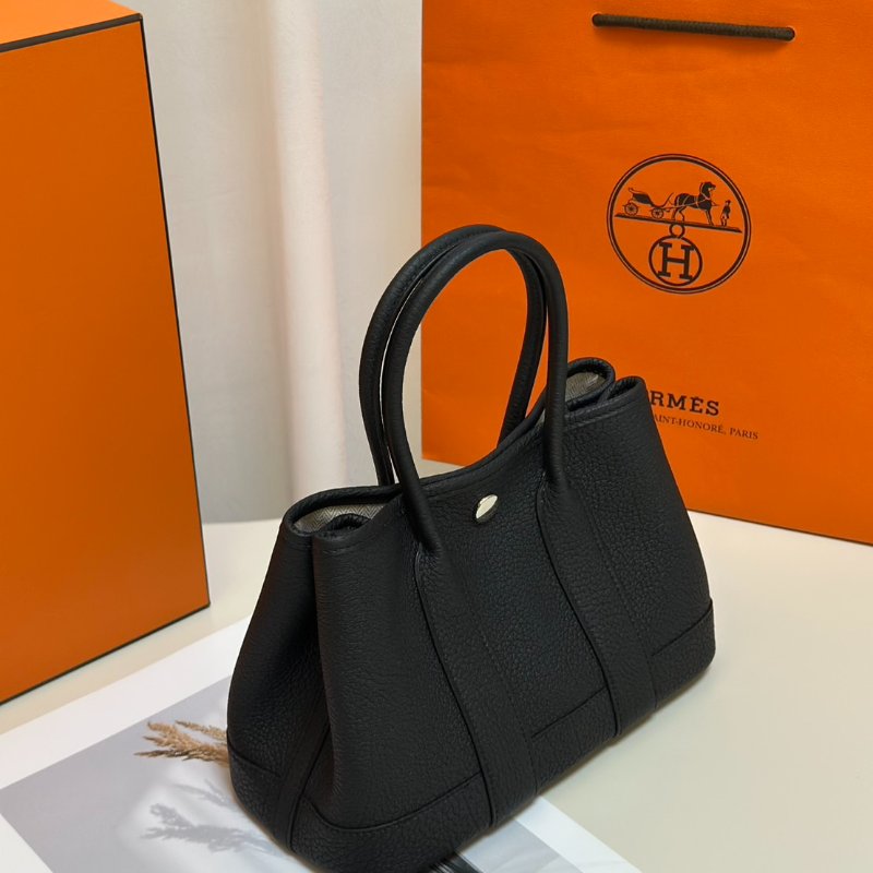 HERMES Mini garden party - 黑 K-2