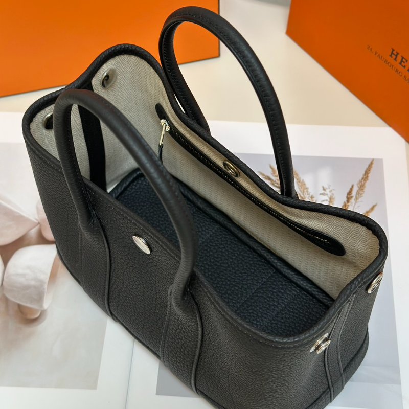 HERMES Mini garden party - 黑 K-3