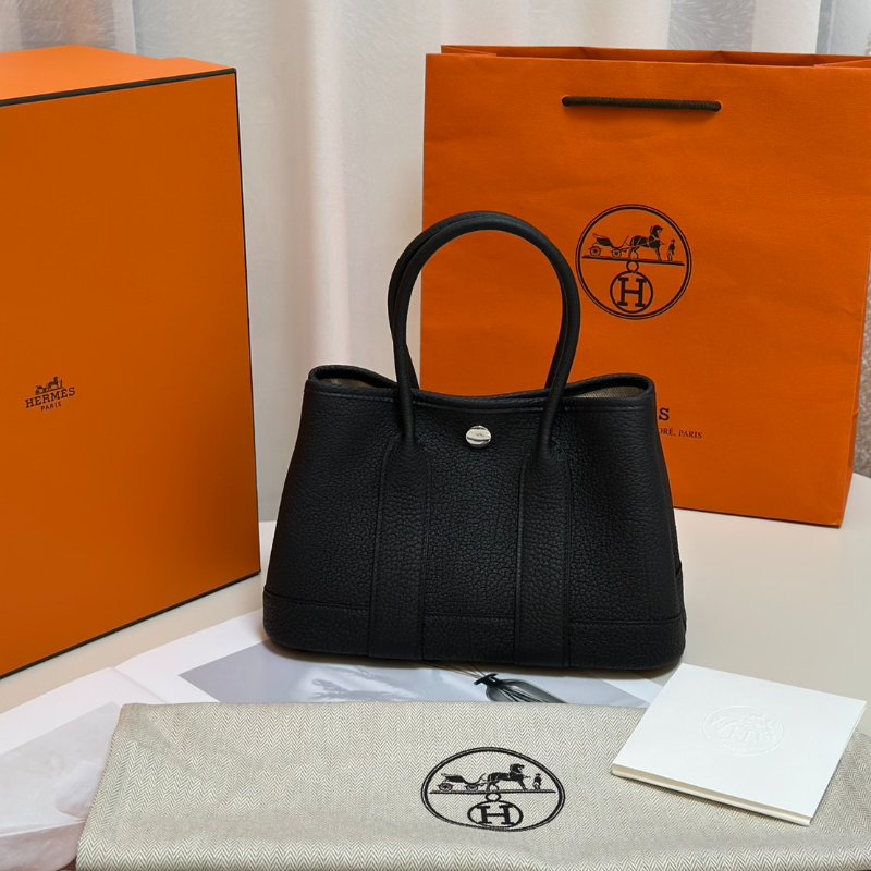 HERMES Mini garden party - 黑 K-7
