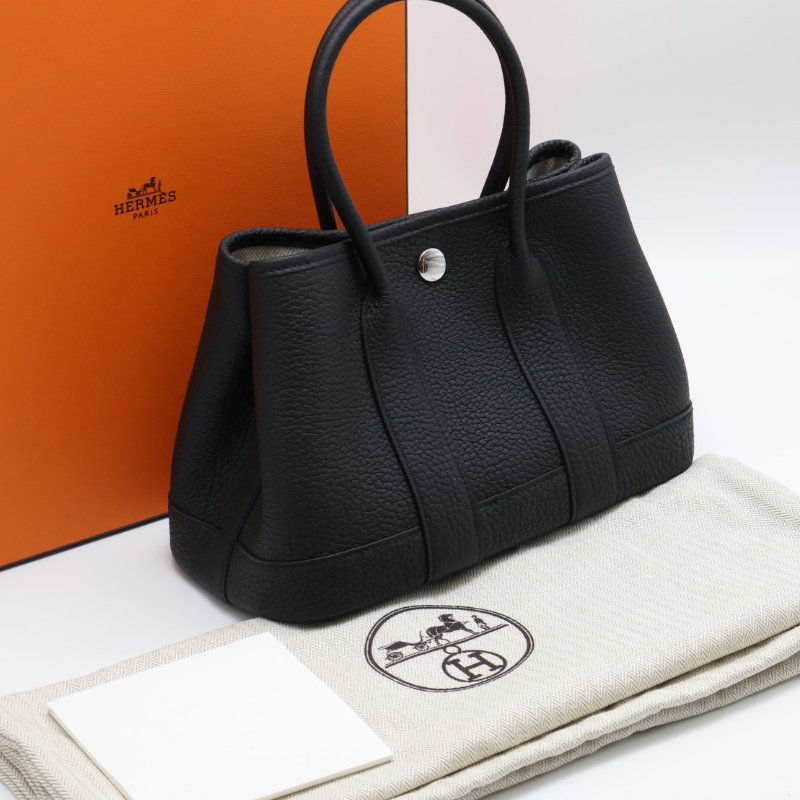HERMES Mini garden party - 黑 K-8
