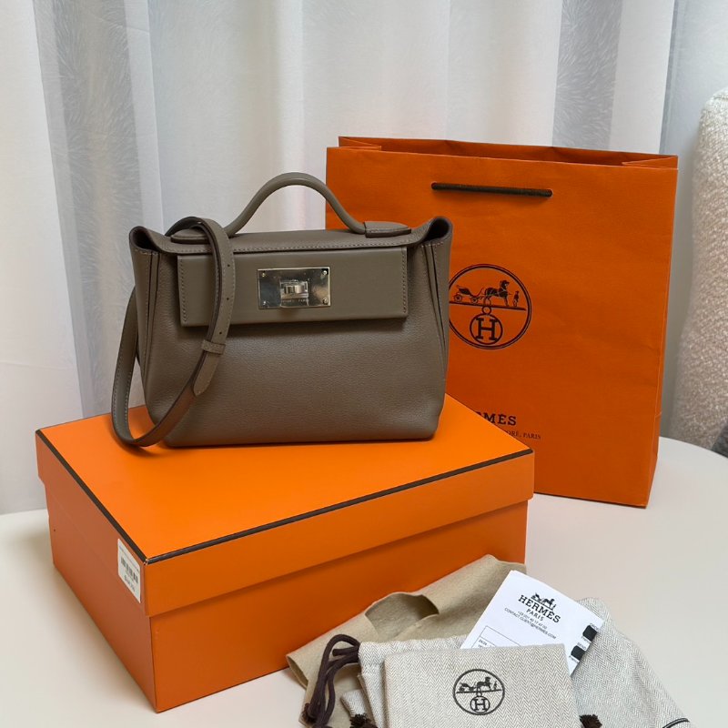 HERMES Mini 24/24 - 灰銀 B-7