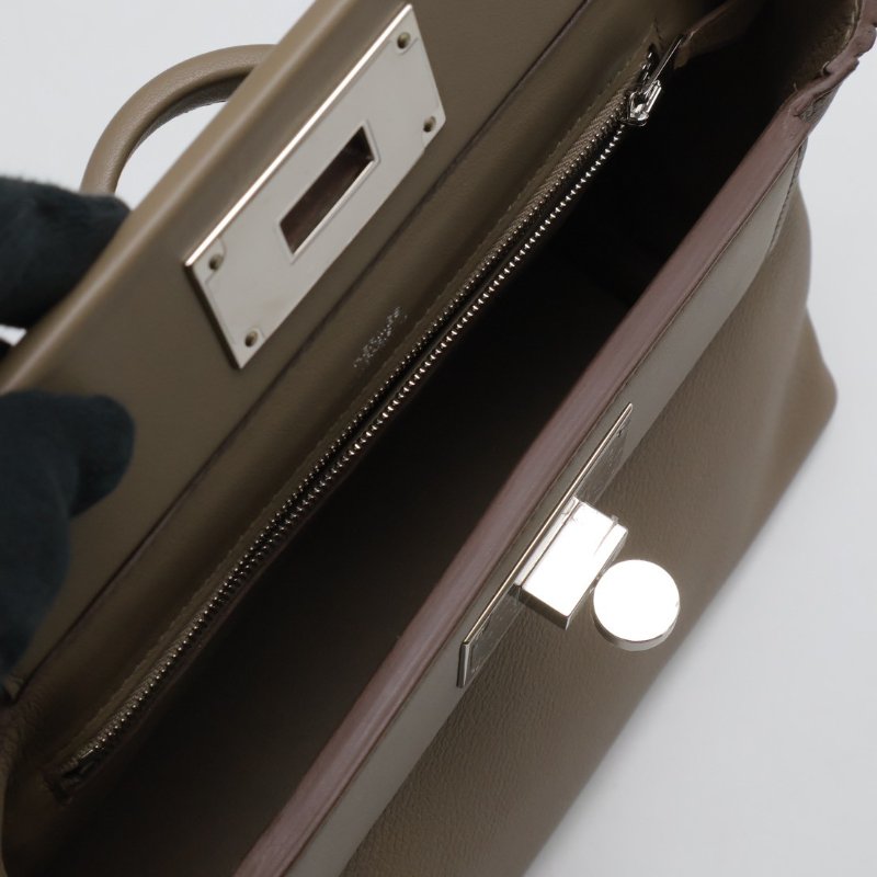 HERMES Mini 24/24 - 灰銀 B-5