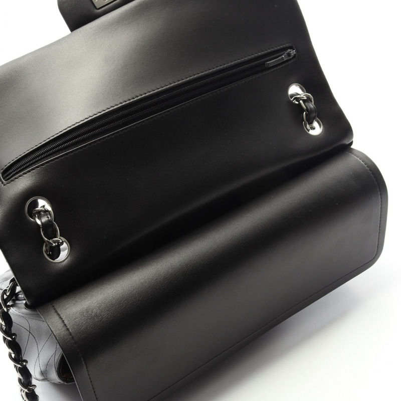 香奈兒 Jumbo Matelasse 30 經典肩背包 A58600 羊皮 黑色 二手 CC-5