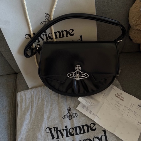 Vivian Westwood SADIE SHOULDER BAG/Black