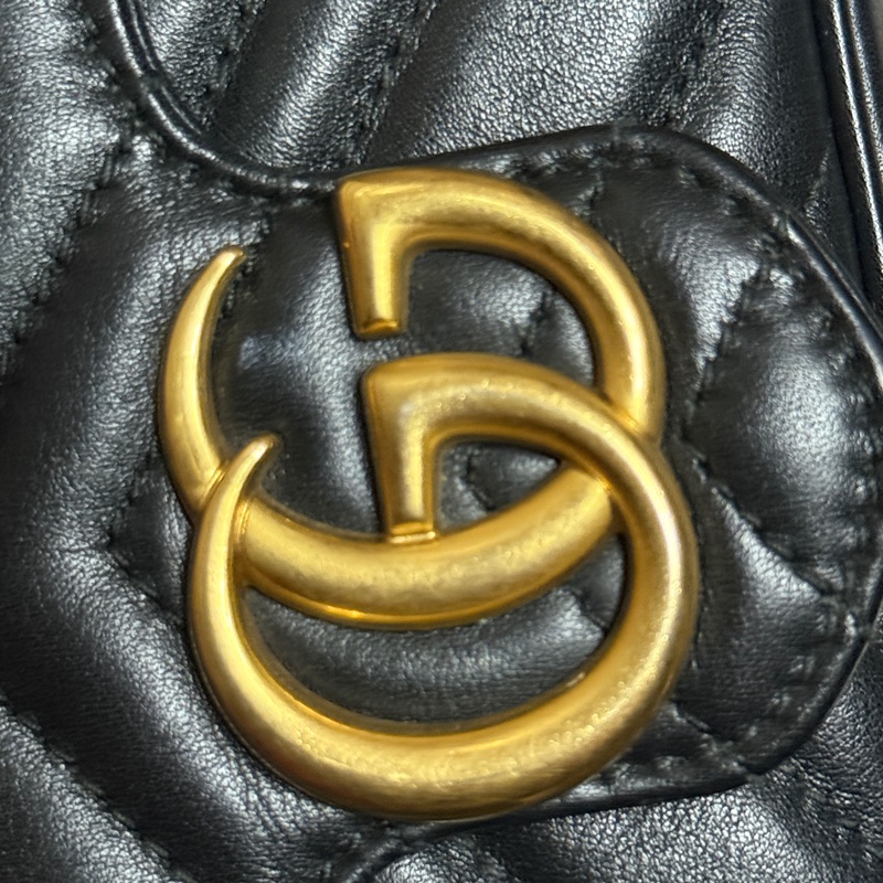 GUCCI Marmont Supermini 16cm 黑色-2