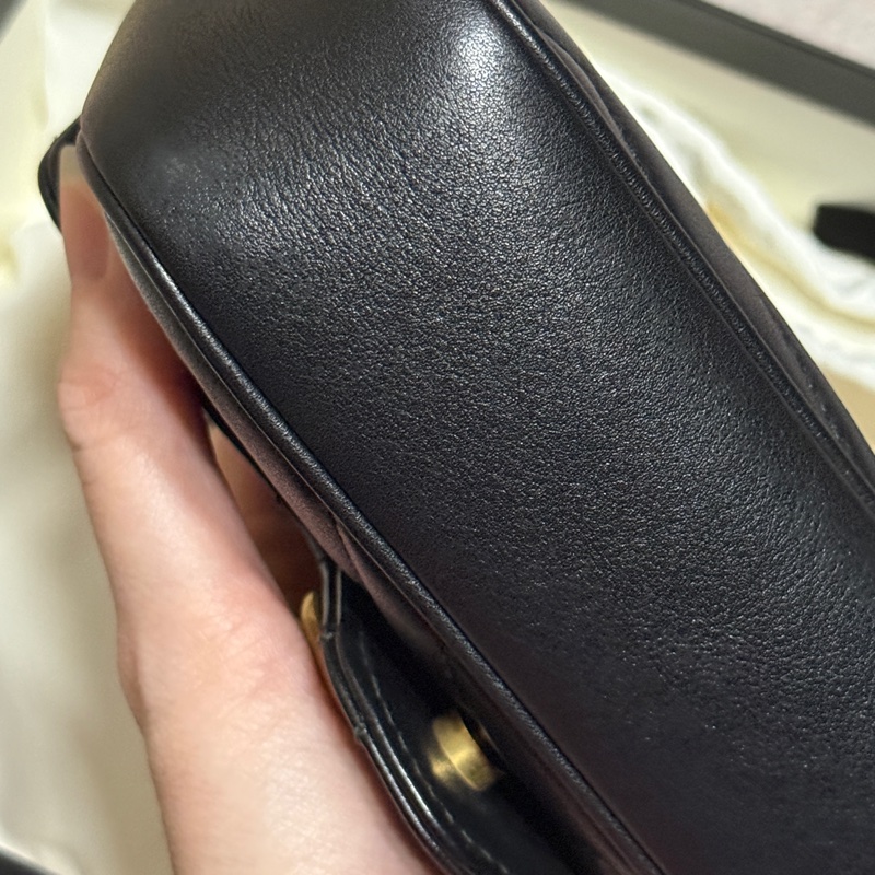 GUCCI Marmont Supermini 16cm 黑色-11