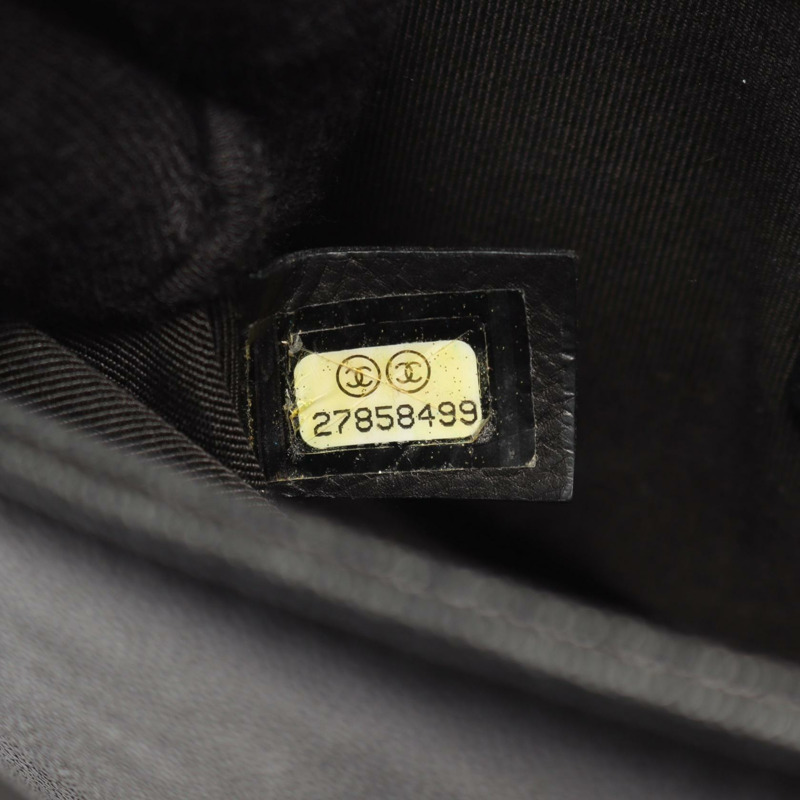 香奈兒 Boy Chanel 小號鏈條單背包 A67085 黑色粒面小牛皮 二手 金色五金 CC-4