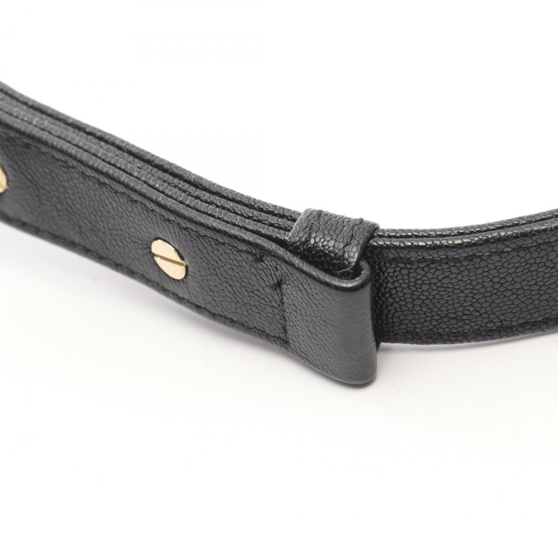 香奈兒 Boy Chanel 小號鏈條單背包 A67085 黑色粒面小牛皮 二手 金色五金 CC-10