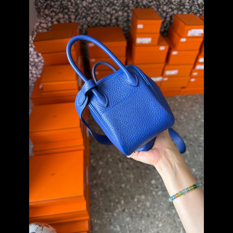 Hermes mini Lindy
電光藍-1