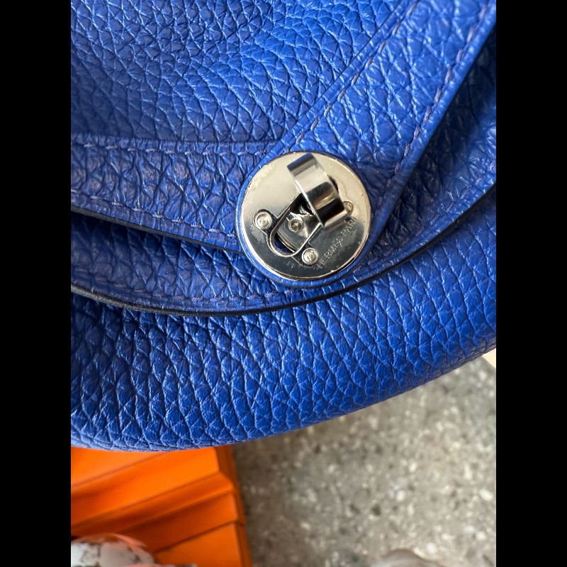 Hermes mini Lindy
電光藍-2