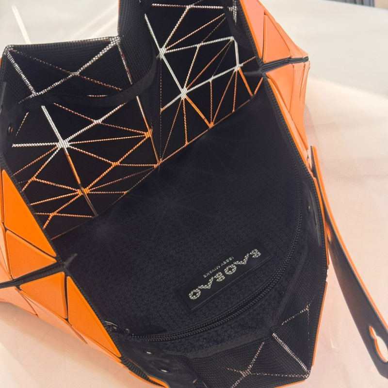 *SHIHNA名牌精品*BAOBAO ISSEY MIYAKE 三宅一生 6x6亮面手提包-7