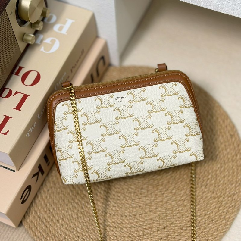 🏷Celine．Mini 貝殼包/客人寄賣-0