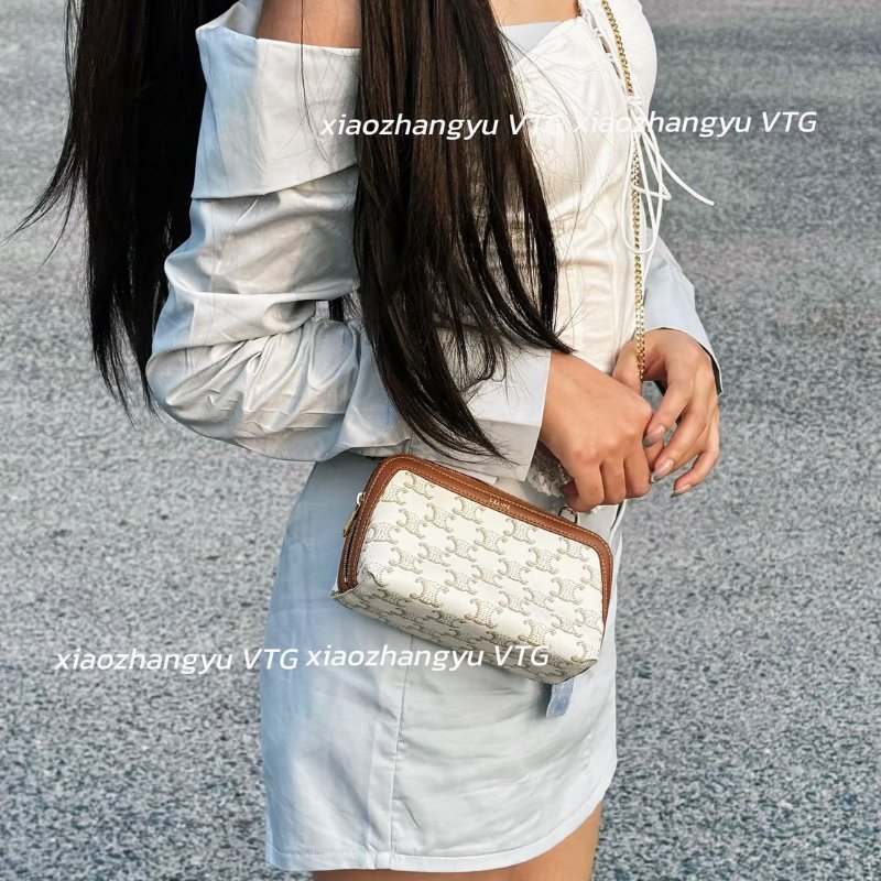 🏷Celine．Mini 貝殼包/客人寄賣-19