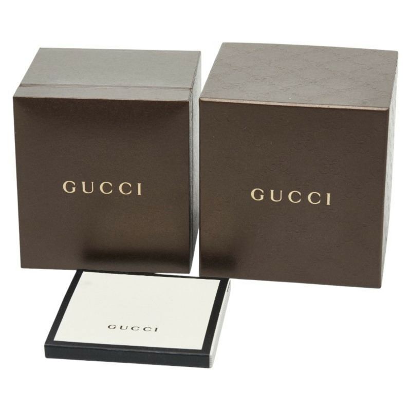 Gucci Tornavoni 120 石英腕錶,黑色錶盤,不鏽鋼錶殼,女款-6