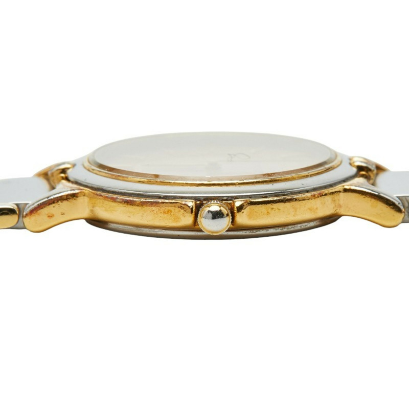 聖羅蘭女士腕錶 2200-428681KA 石英錶 金色錶盤 不鏽鋼錶殼-4