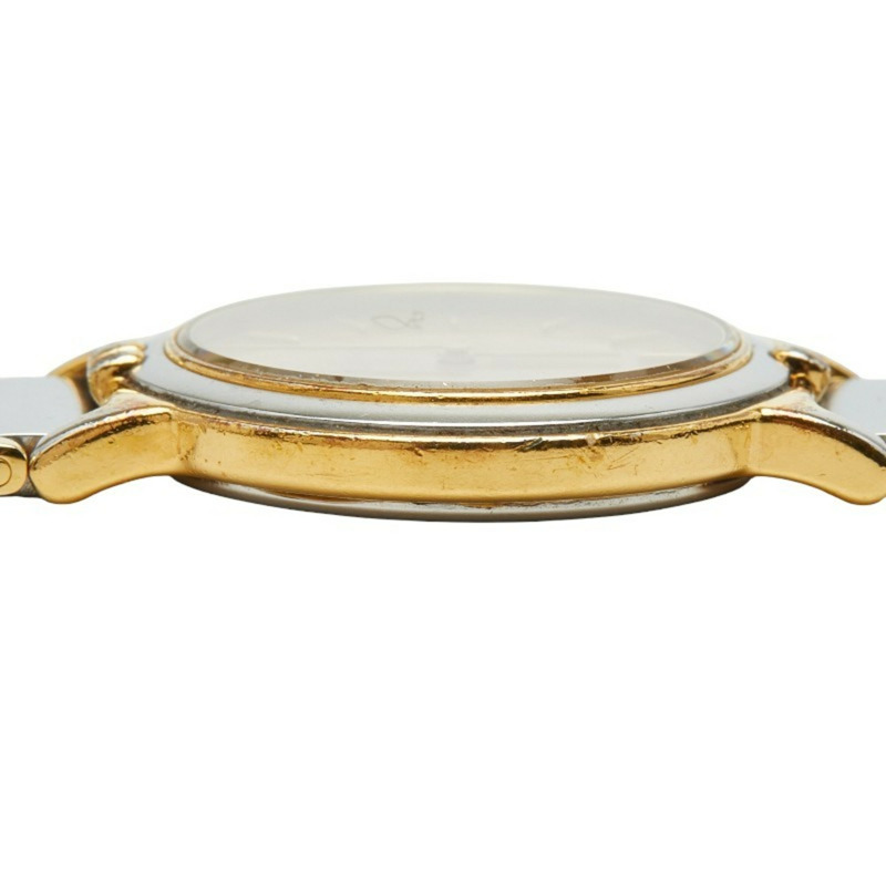 聖羅蘭女士腕錶 2200-428681KA 石英錶 金色錶盤 不鏽鋼錶殼-5