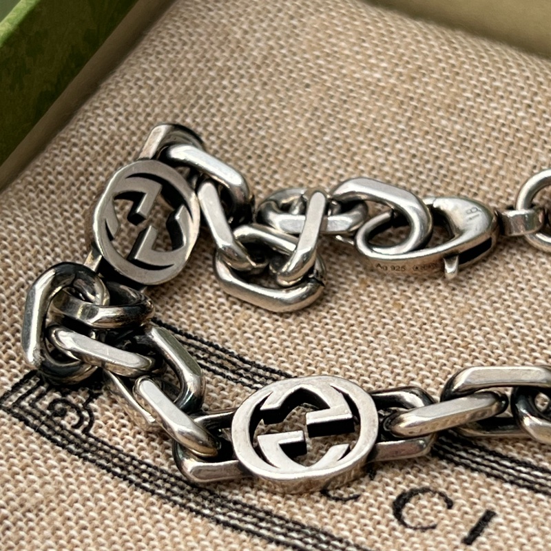 💗香緹國際精品💗 661 Gucci 純銀手鏈-1