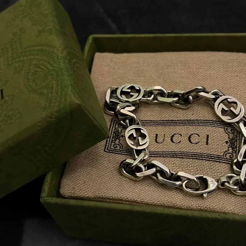 💗香緹國際精品💗 661 Gucci 純銀手鏈-3