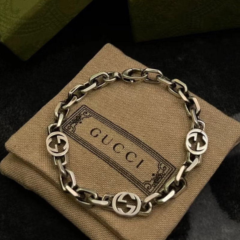 💗香緹國際精品💗 661 Gucci 純銀手鏈-4