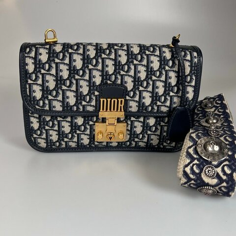 DIOR 老花ADDICT郵差包