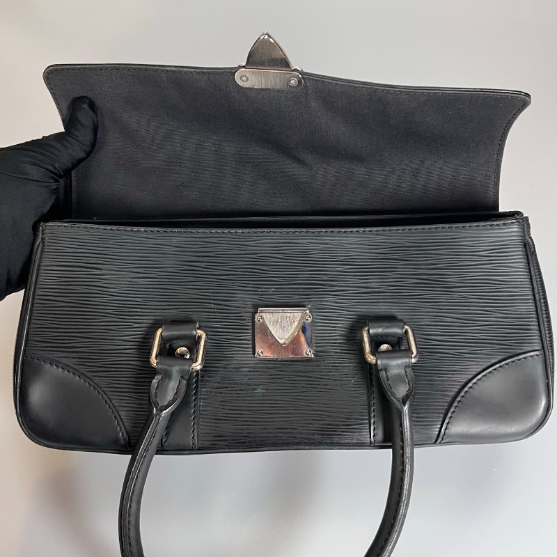 LV M58822 黑 Segur PM手提包-5