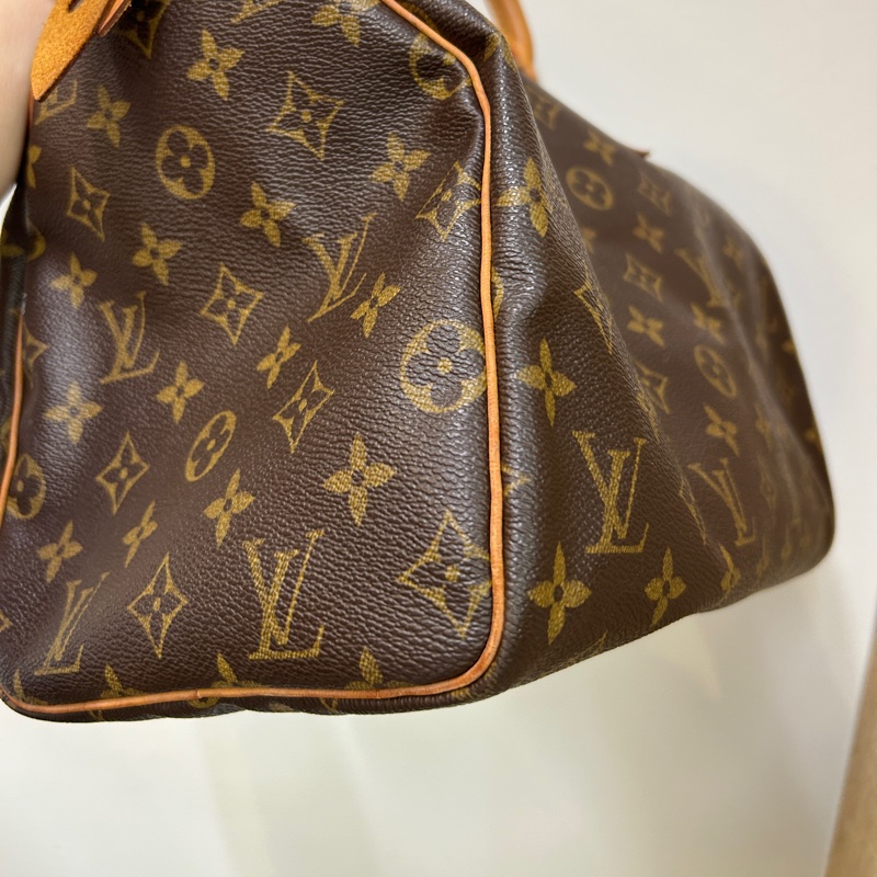 LV 原花speedy 30手提波士頓包-2