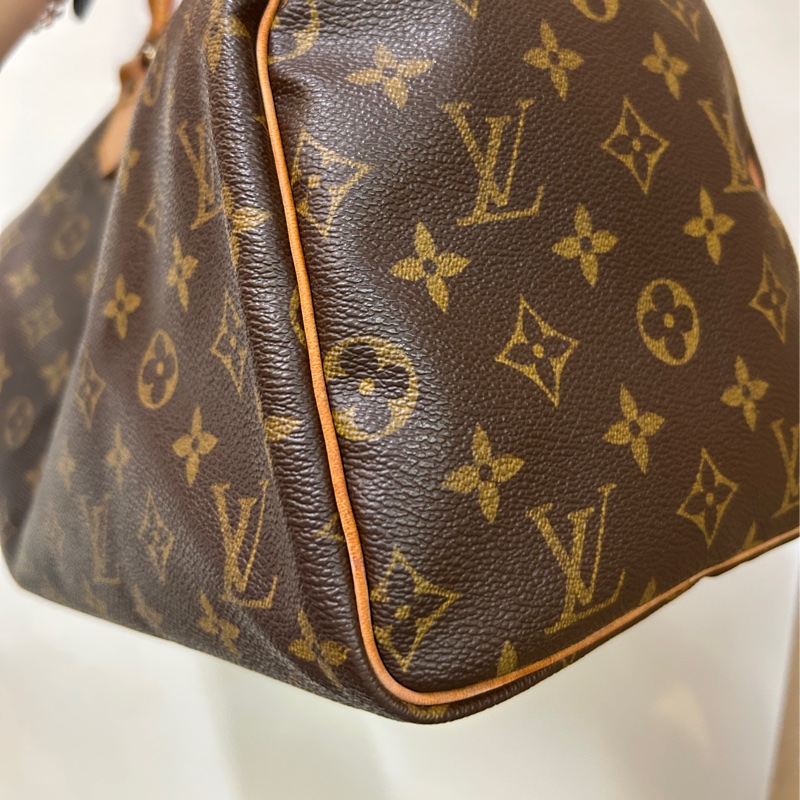 LV 原花speedy 30手提波士頓包-3