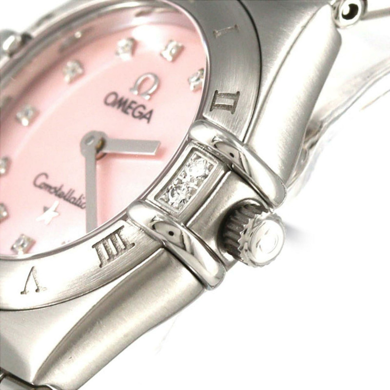 歐米茄星座系列迷你4P/12P 1567.66不鏽鋼石英錶-3