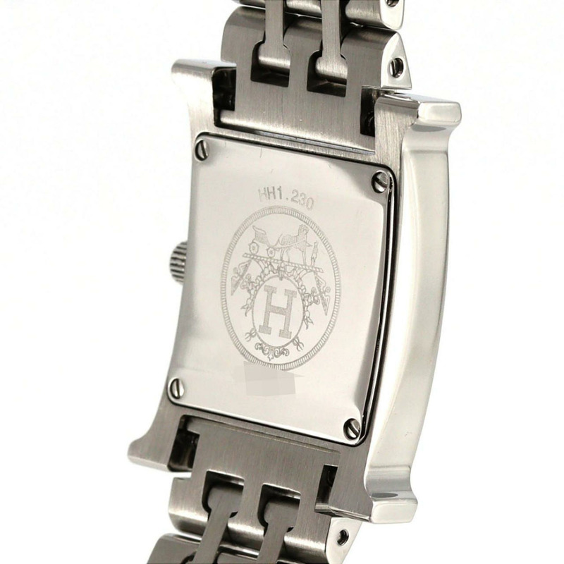 愛馬仕 H Watch D HH1.230 SS 石英腕錶-5
