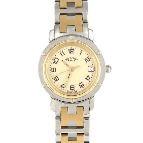 愛馬仕 Clipper 雙色 CL4.220 SSxGP 石英錶