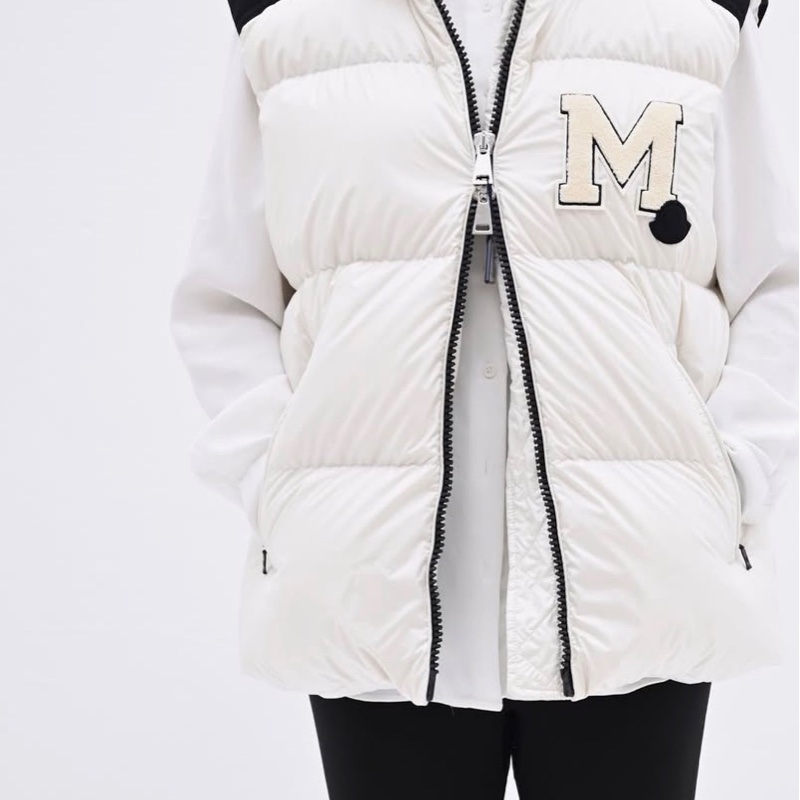 Moncler男友風厚羽絨背心-9