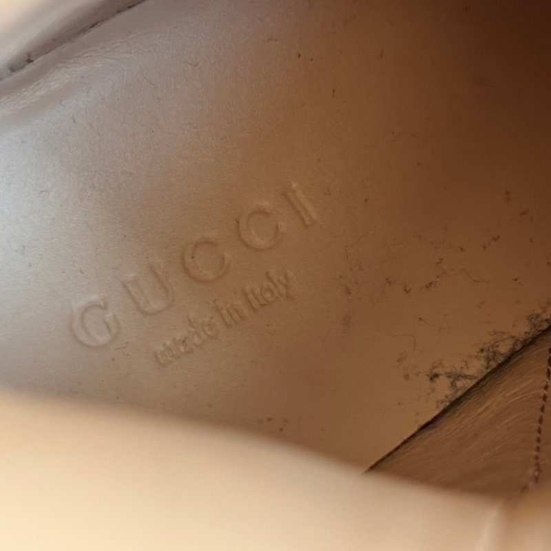 ::GUCCI:: Romance GG-Plaque Leather Ankle Boots 黑色皮革雙G水鑽皮革拉鍊靴子 35號-39