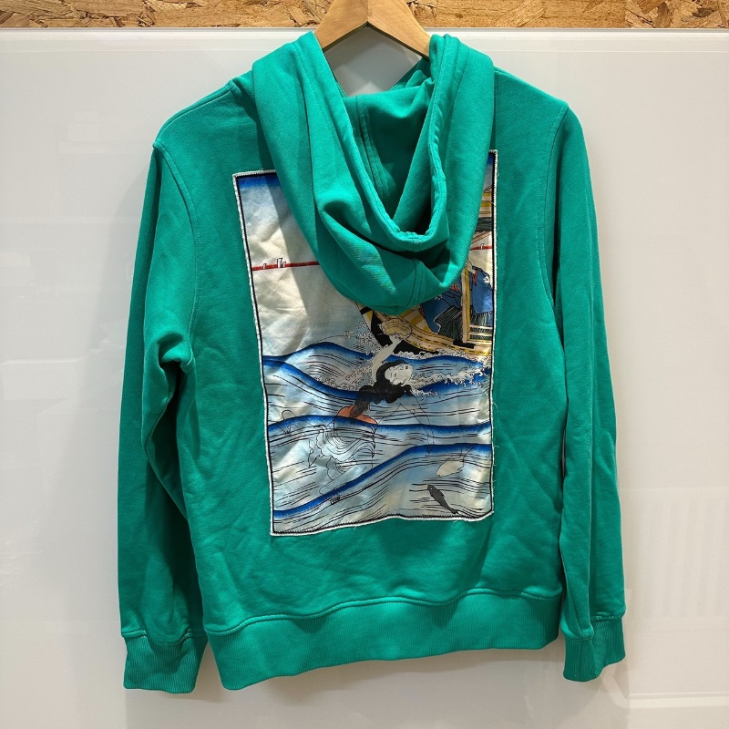 【美收精品】KENZO 綠色帽T 4-592-1